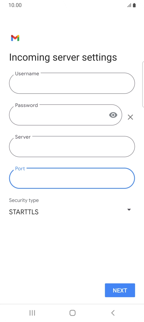 Press the drop down list below Press the drop down list below