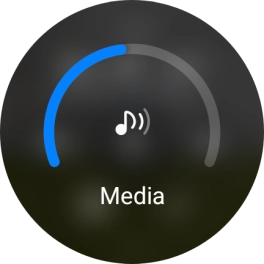 Slide the circle to select the required volume. Slide the circle to select the required volume.