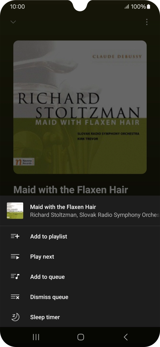 Press the add icon. Press the add icon.