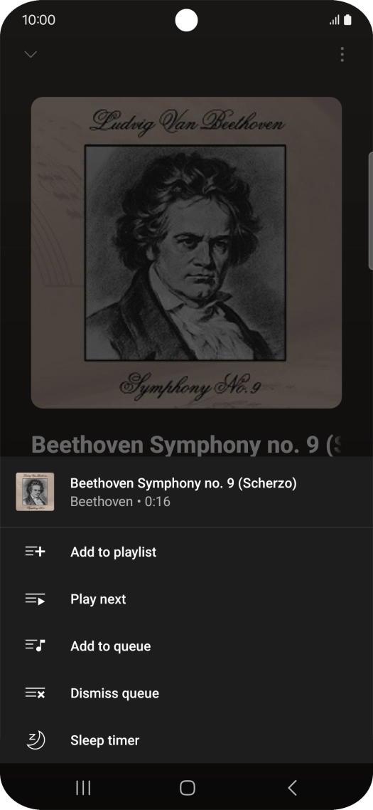 Press the add icon. Press the add icon.