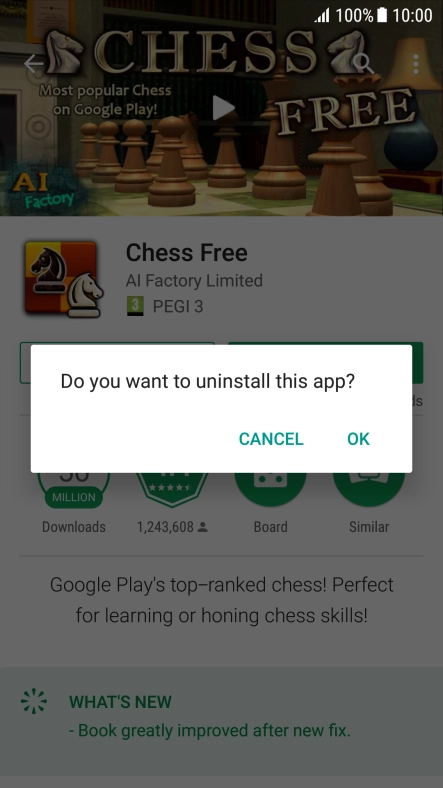 Press OK. Press OK.
