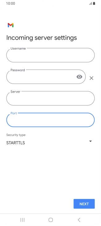 Press the drop down list below Press the drop down list below