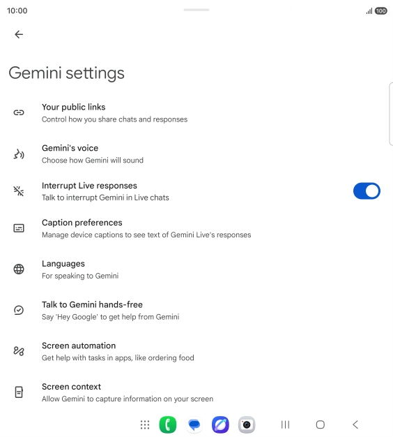 Follow the instructions on the screen to select the required settings. Follow the instructions on the screen to select the required settings.