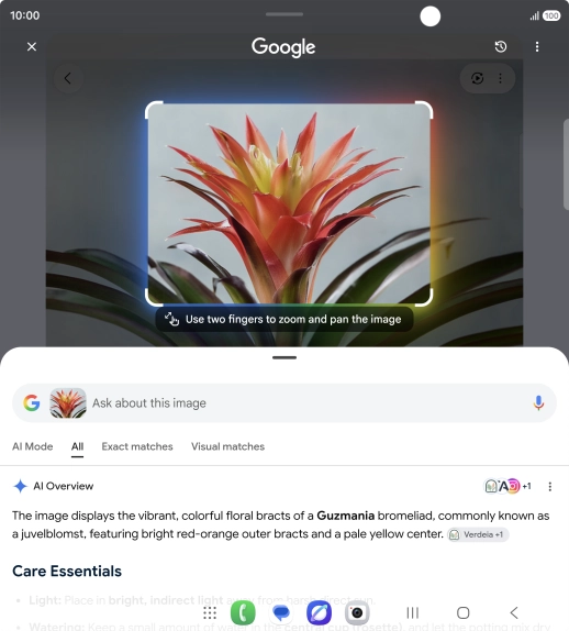 Follow the instructions on the screen to use the search results. Follow the instructions on the screen to use the search results.