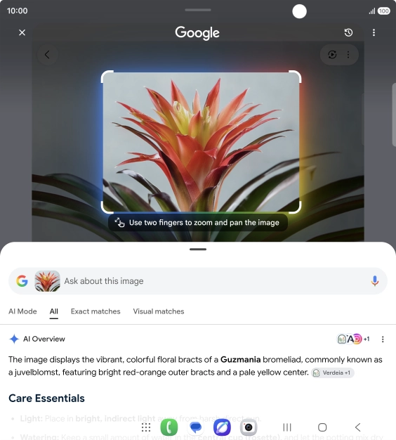 Follow the instructions on the screen to use the search results. Follow the instructions on the screen to use the search results.
