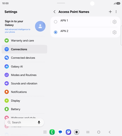 Press the Home key to return to the home screen. Press the Home key to return to the home screen.