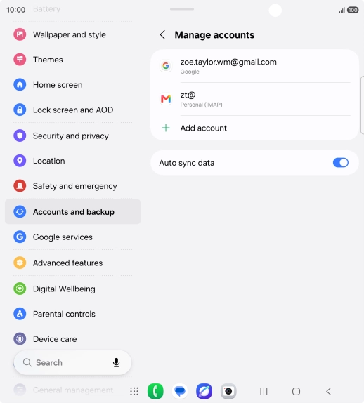 Press the Home key to return to the home screen. Press the Home key to return to the home screen.