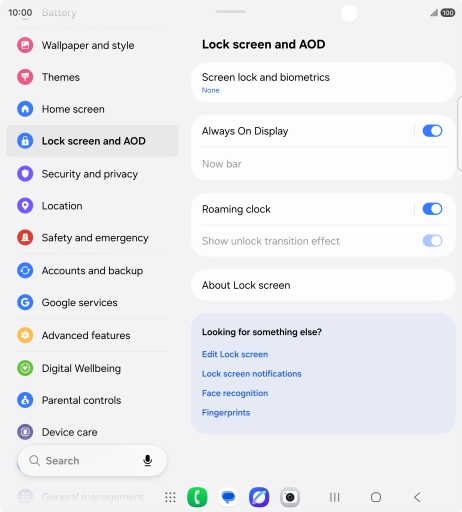 Press the Home key to return to the home screen. Press the Home key to return to the home screen.