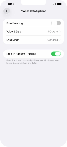 Press Voice & Data. Press Voice & Data.