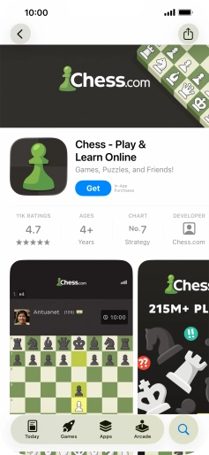 Press Get and follow the instructions on the screen to install the app. Press Get and follow the instructions on the screen to install the app.
