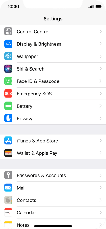 Press Passwords & Accounts. Press Passwords & Accounts.