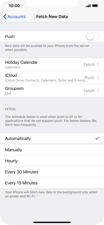 If you turn off the function, press the required setting. If you turn off the function, press the required setting.