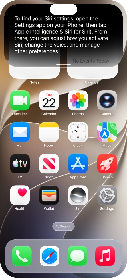 Ask questions about functions and settings on your phone. Ask questions about functions and settings on your phone.