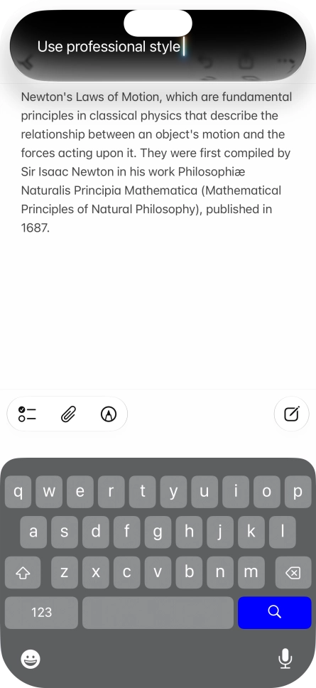 To change the writing style of the text, describe the required writing style. To change the writing style of the text, describe the required writing style.