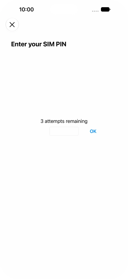If your SIM is locked, key in your PIN and press OK. The default PIN is 1111. If your SIM is locked, key in your PIN and press OK. The default PIN is 1111.
