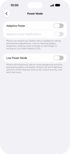 Press the indicator next to Press the indicator next to