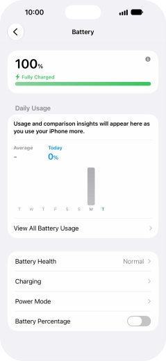 Press Power Mode. Press Power Mode.