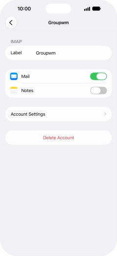 Press Account Settings. Press Account Settings.
