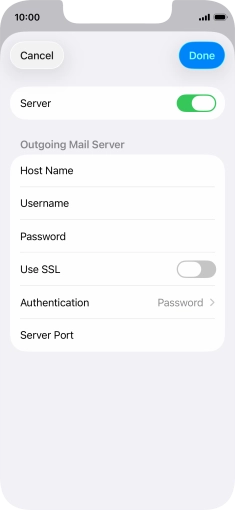 Press the indicator next to Press the indicator next to