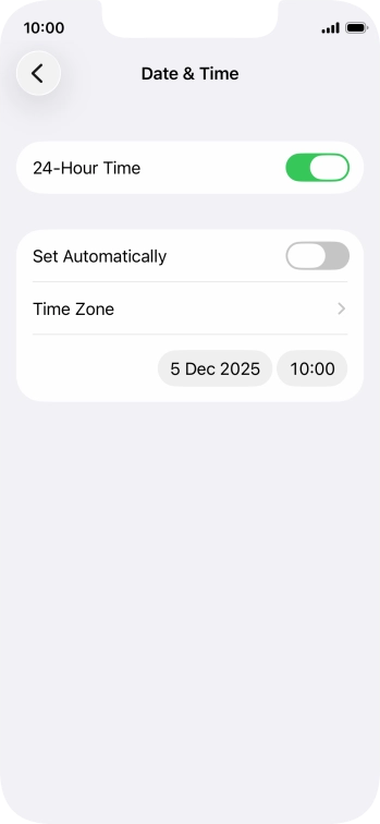 Press the indicator next to Press the indicator next to