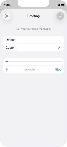 Press Stop to stop recording. Press Stop to stop recording.