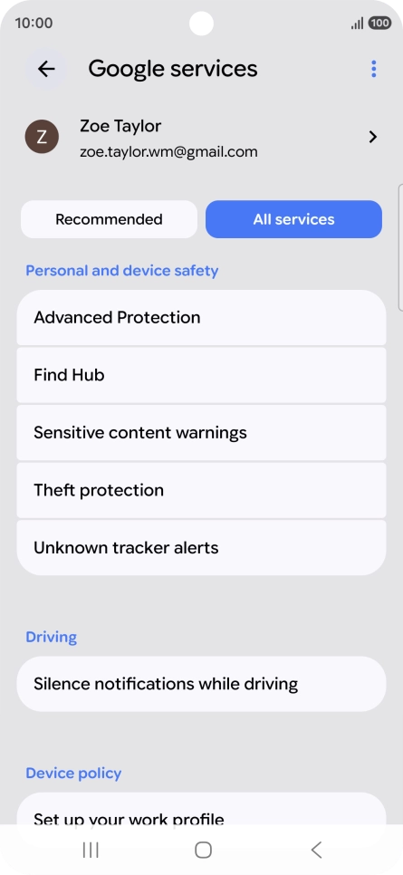 Press Find Hub. Press Find Hub.