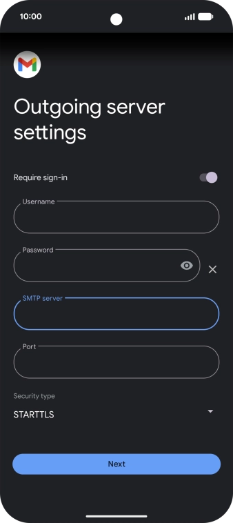Press the field below Press the field below