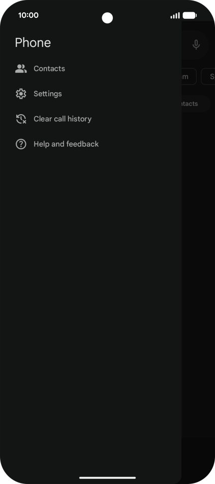 Press Settings. Press Settings.