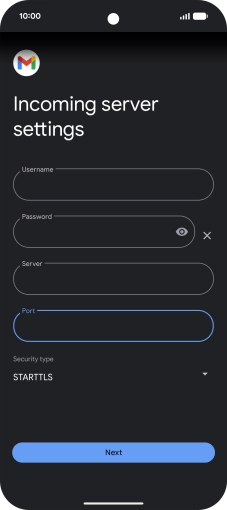 Press the drop down list below Press the drop down list below