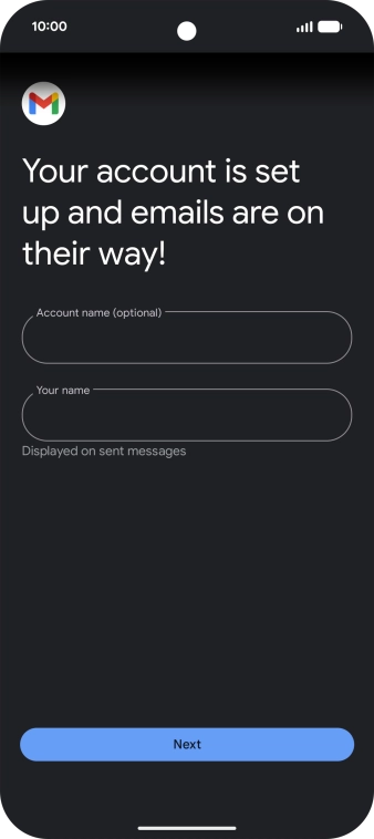 Press the field below Press the field below