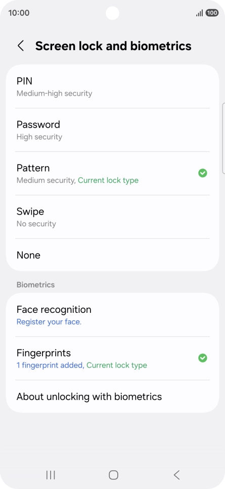 Press None. Press None.