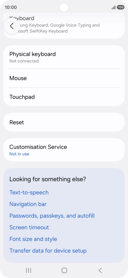Press Reset. Press Reset.