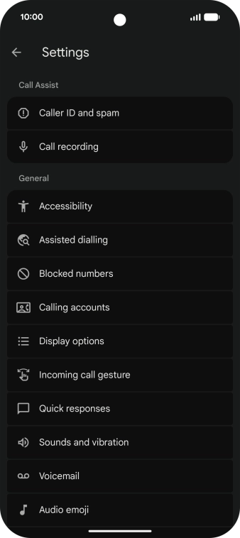 Press Calling accounts. Press Calling accounts.