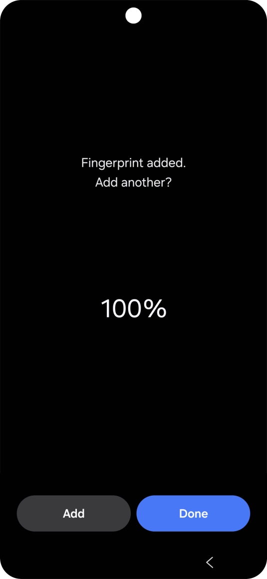 Press Done. Press Done.