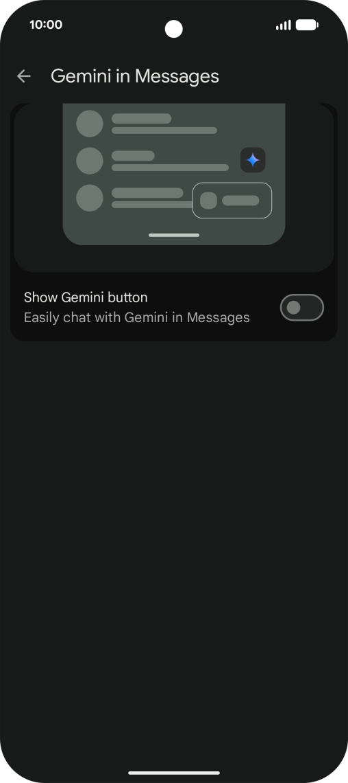 Press the indicator next to Press the indicator next to