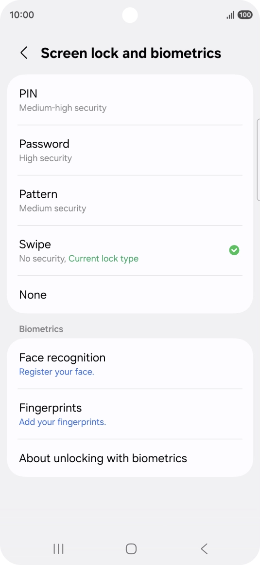 Press Fingerprints. Press Fingerprints.