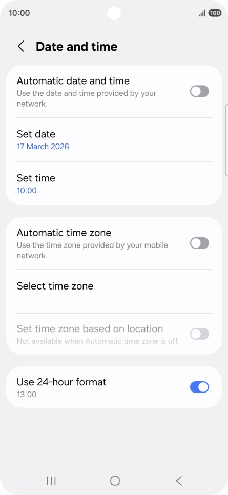 Press the indicator next to Press the indicator next to