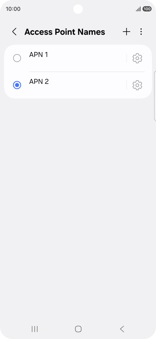 Press the Home key to return to the home screen. Press the Home key to return to the home screen.