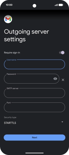 Press the field below Press the field below