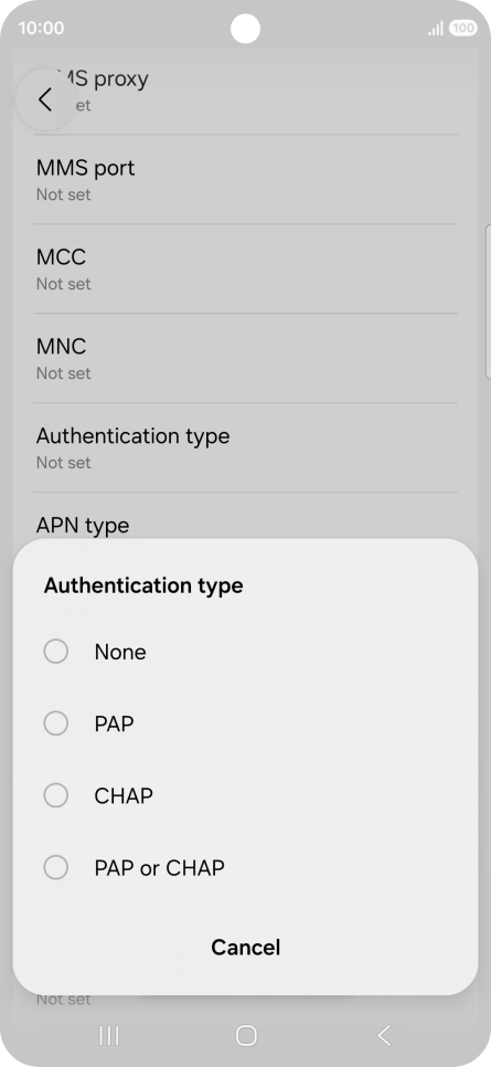 Press PAP. Press PAP.