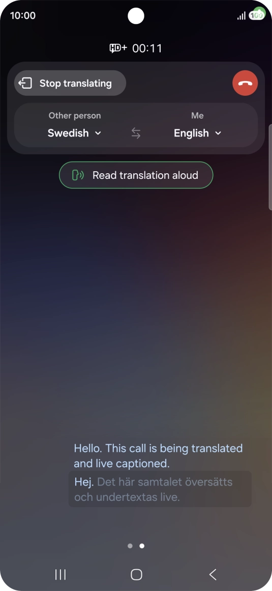 Follow the instructions on the screen to select the required language settings and use the function. Follow the instructions on the screen to select the required language settings and use the function.
