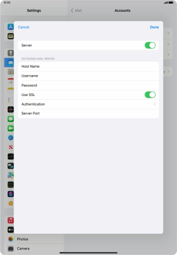 Press the indicator next to Press the indicator next to