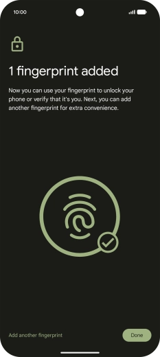 Press Done. Press Done.