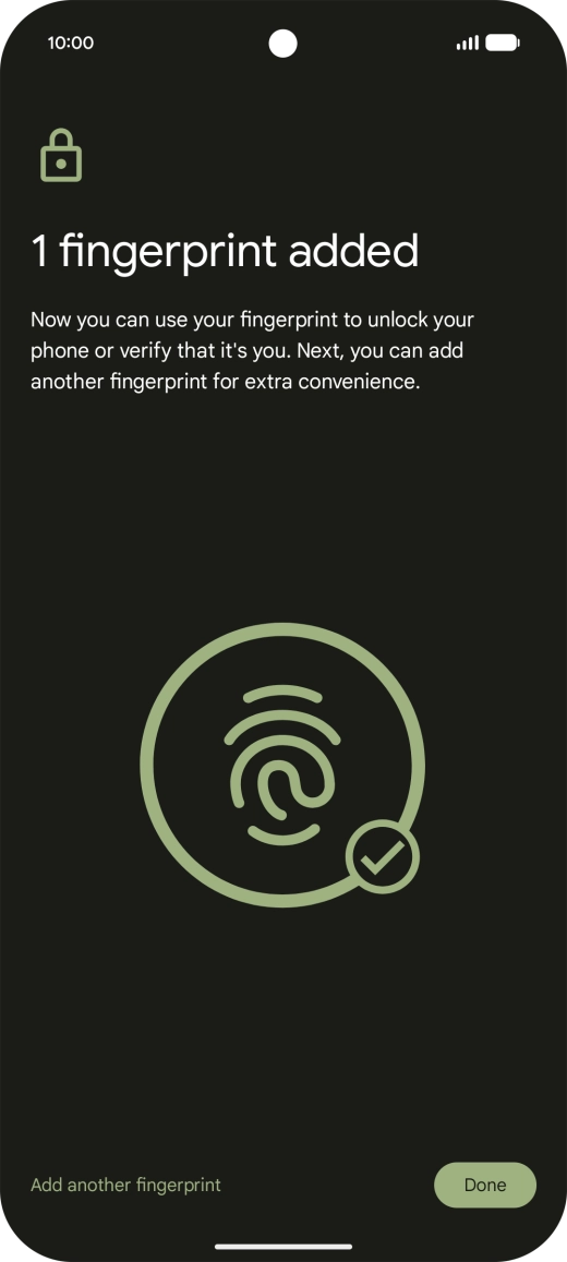 Press Done. Press Done.