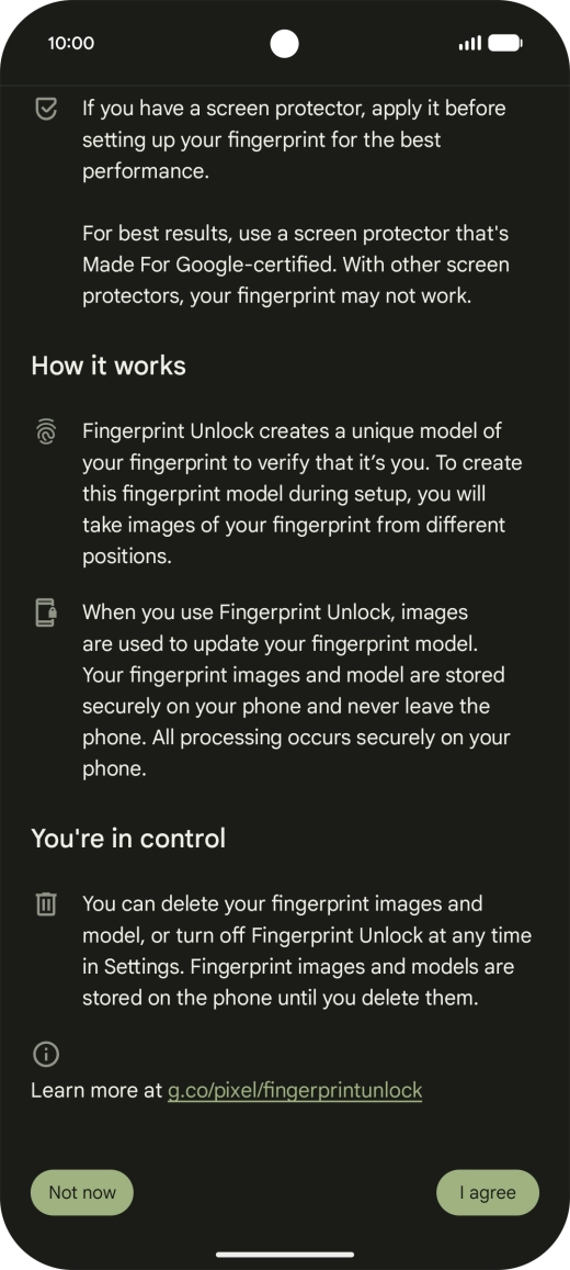 Press I agree. Press I agree.
