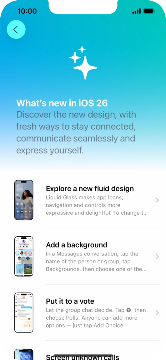Slide your finger upwards starting from the bottom of the screen to return to the home screen. Slide your finger upwards starting from the bottom of the screen to return to the home screen.