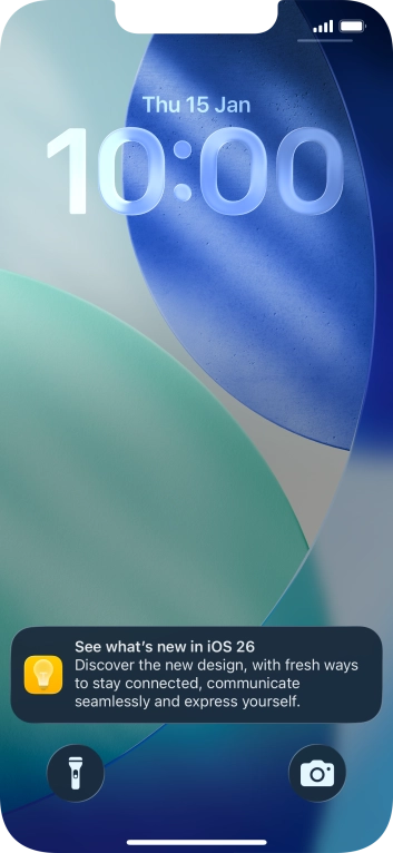 Press the required notification and follow the instructions on the screen to use the selected function. Press the required notification and follow the instructions on the screen to use the selected function.