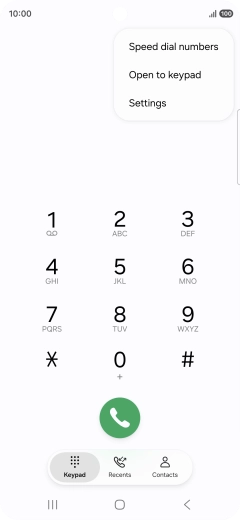 Press Settings. Press Settings.