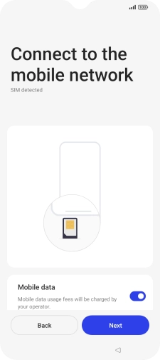 Press the indicator next to Press the indicator next to