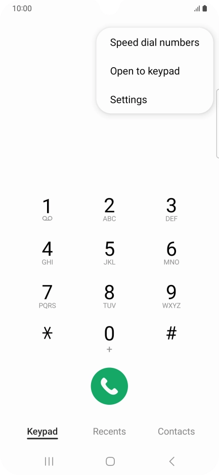 Press Settings. Press Settings.